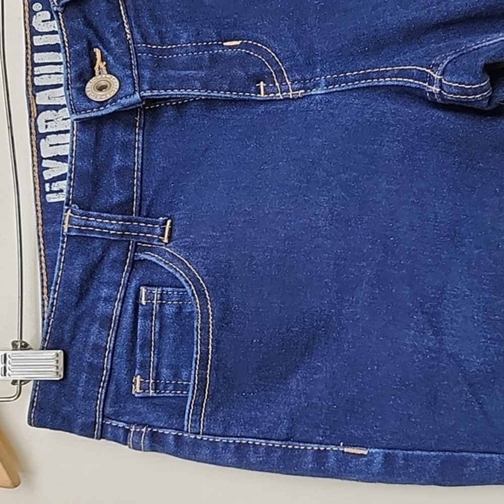 HIDRAULIC Women's blue Stretch skinny jean size 7/8 - Picture 5 of 12